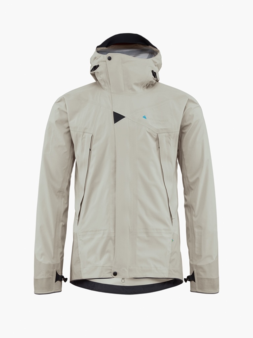 Allgrön 2.0, shell jacket in the color white/beige for men