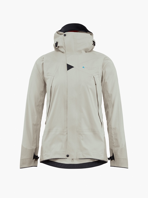 Allgrön 2.0, shell jacket in the color white/beige for women
