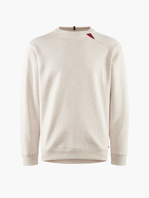 10024 - Turid Crew Sweater M's - Frost-Grey Melange