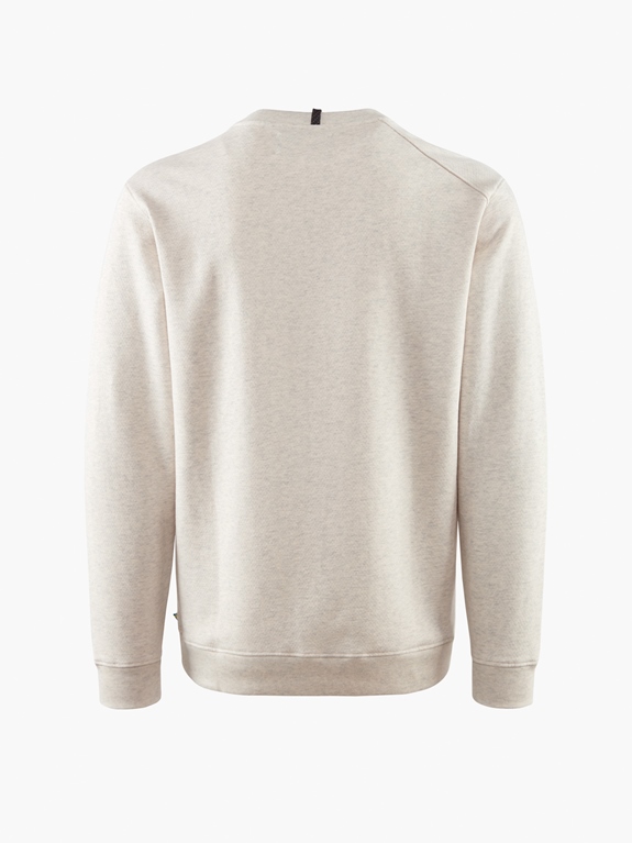 10024 - Turid Crew Sweater M's - Frost-Grey Melange