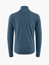 10055 - Huge 1/2 Zip Sweater M's - Monkshood Blue