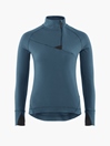 10056 - Huge Half Zip Sweater W's - Monkshood Blue