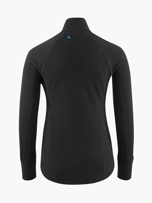 10056 - Huge Half Zip Sweater W's - Raven-Burnt Russet