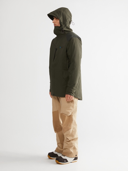 10057 - Skirner Jacket M's - Rosin Green - Klättermusen