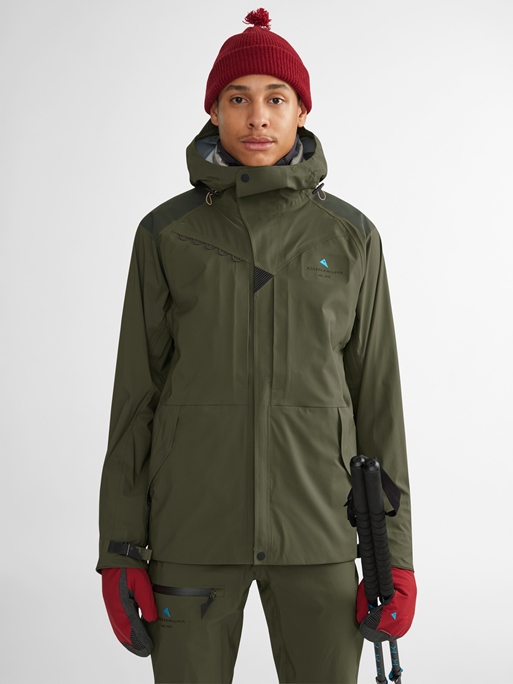 10104 - 134 Levitend Cutan Long Snow Jacket - Rosin Green