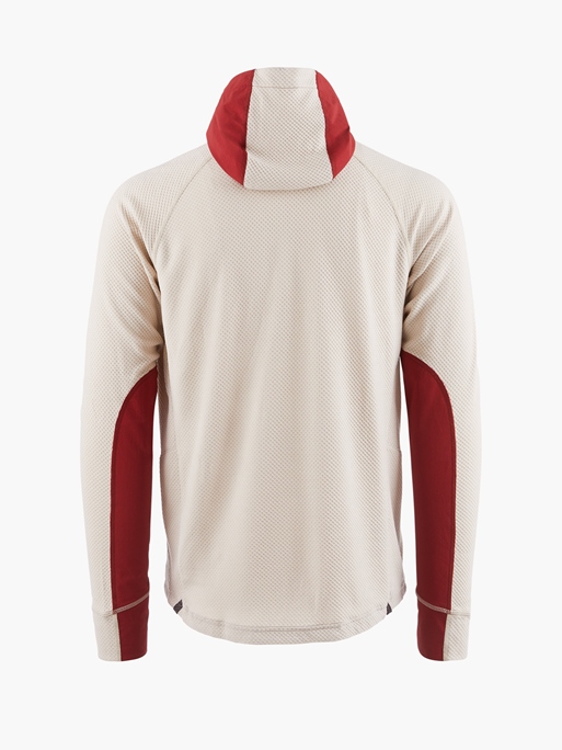 10133 - 210 Wuru Active Jacket M's - White Clay-Ruby Red