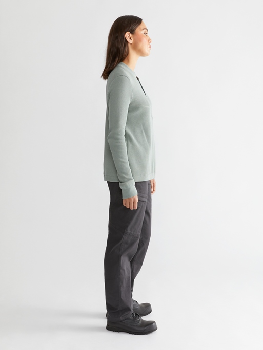 10218 - Snotra LS Sweater W's - Faded Green