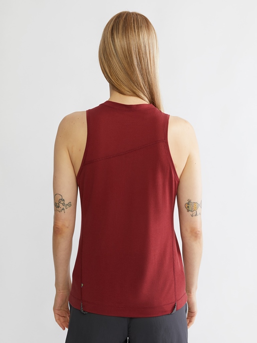 10224 - Groa Tank Top W's - Ruby Red