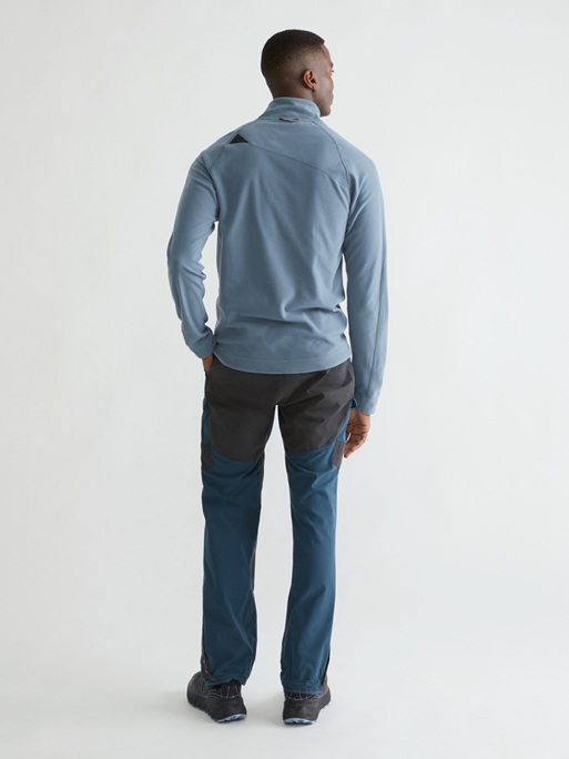 10288 - Sigyn Half Zip Sweater M's - Thistle Blue