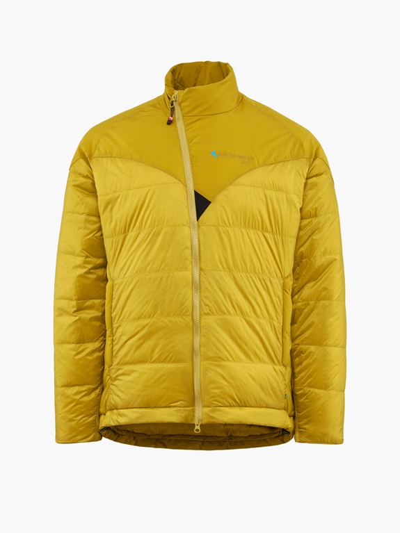 Liv 2.0, Unisex down jacket in the color yellow/gold