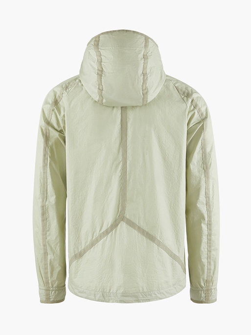 10653M11 - Ansur Hooded Wind Jacket M's - Swamp Green-Silver Green ...