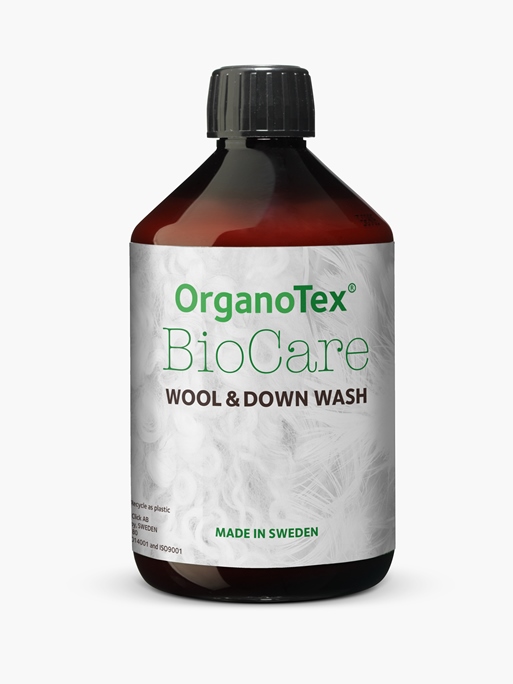 E-102687 - OrganoTex BioCare Wool & Down Wash (500 ml) - Black